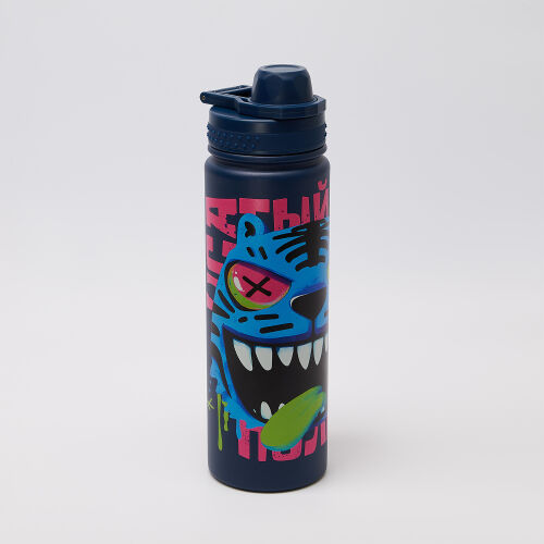 Термобутылка вакуумная герметичная Savona, синяя 4