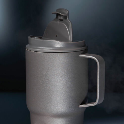 Термокружка вакуумная Aventura, серая 2