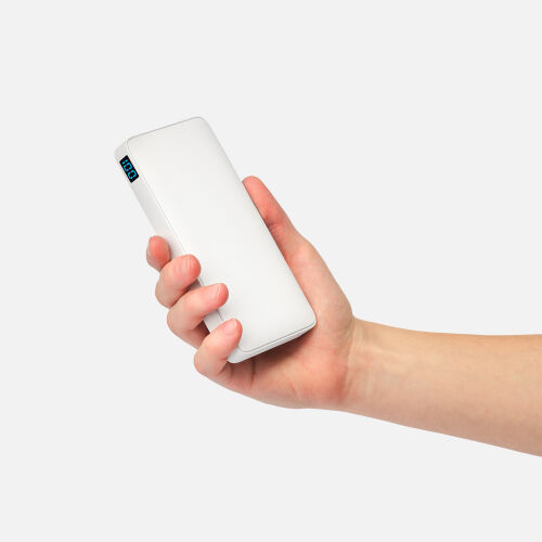 Внешний аккумулятор с подсветкой Ancor PD Plus 10000 mAh, белый 13