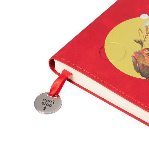 Ежедневник Верона (Verona) недатированный, красный (без упаковки 5