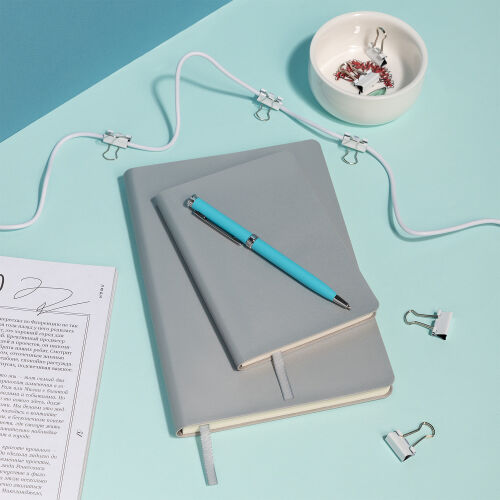 Ежедневник Спарк мини (Spark mini) A6 недатированный, серебряный 5