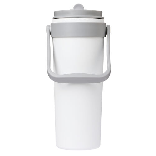 Термокружка вакуумная Solo, белая 1