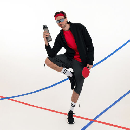 Футболка унисекс RUST NEO, 240 гр., красный, размер M/L 3