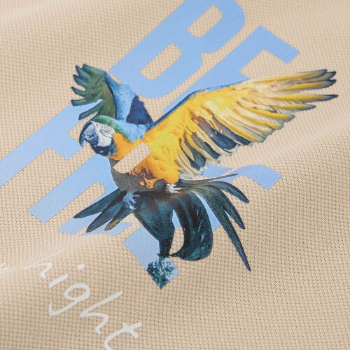 Футболка унисекс премиум AURA, бежевый 6