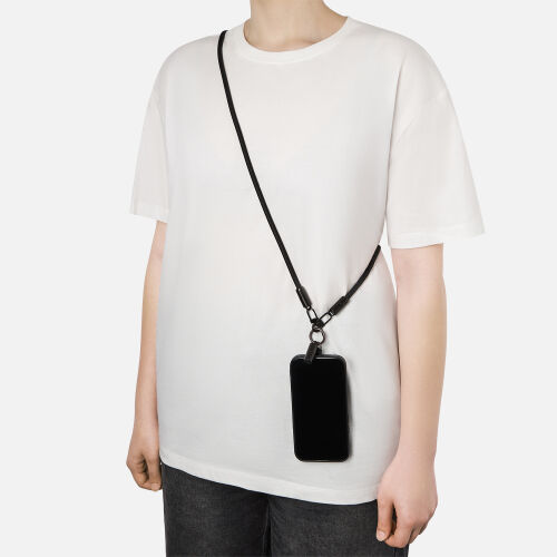Кабель-ланьярд Корд (Cord), черный 4