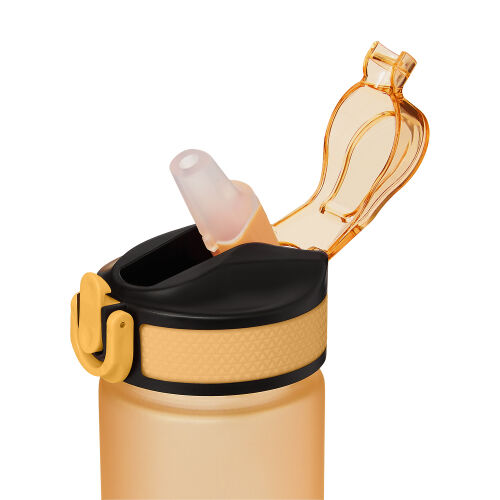 Бутылка для воды Flip mini, оранжевая 3
