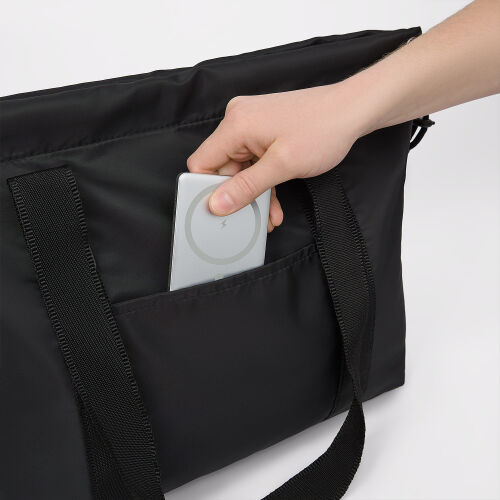 Сумка для покупок Раш (Rush), черная 5