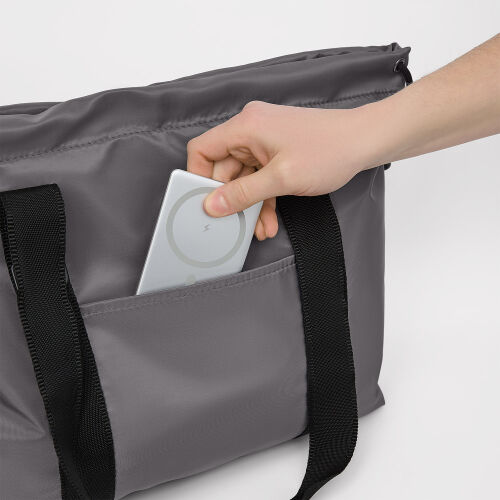 Сумка для покупок Раш (Rush), серая 5