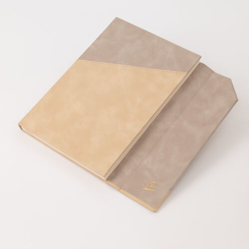 Ежедневник B2Book Magnetic Medio Diagonal 1/2, бежевый 2