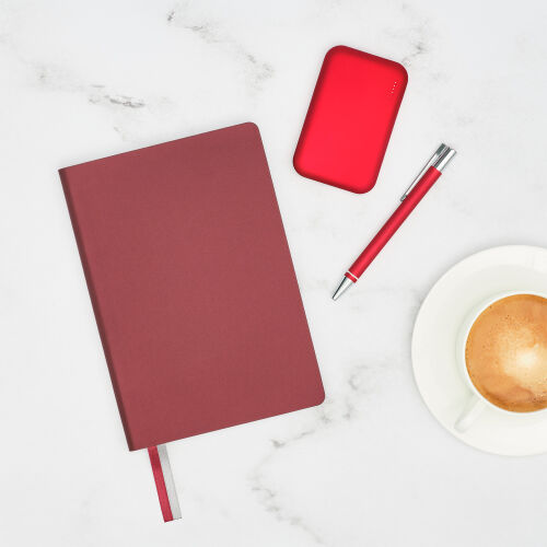 Ежедневник Мун Ривер (Moon River) недатированный, бургунди (без  4