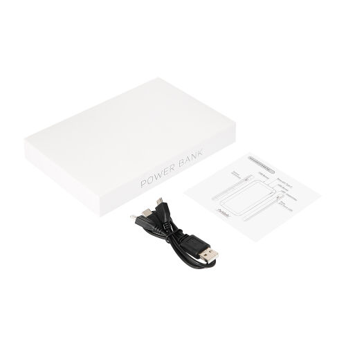 Внешний аккумулятор с подсветкой Luce 10000 mAh, серый 6