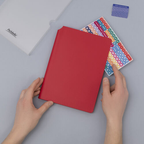 Ежедневник Молто (Molto) недатированный, красный (без упаковки,  1