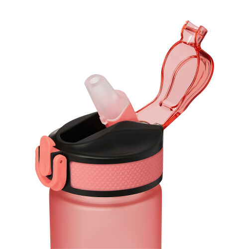 Бутылка для воды Flip mini, коралловая 3
