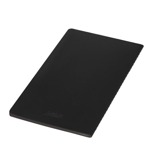 Блокнот Корса слим (Corsa slim), черный 3