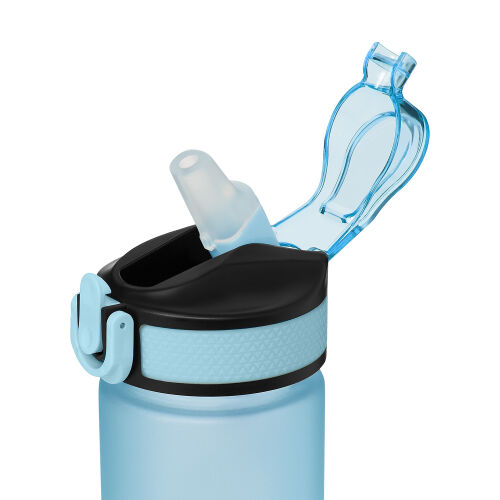 Бутылка для воды Flip mini, голубая 3