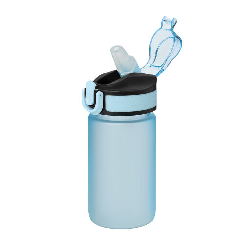 Бутылка для воды Flip mini, голубая 4