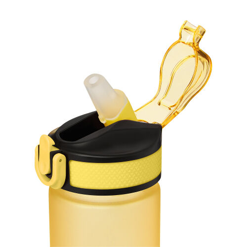 Бутылка для воды Flip mini, желтая 3