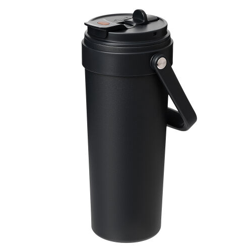 Термокружка вакуумная Solo, черная 2