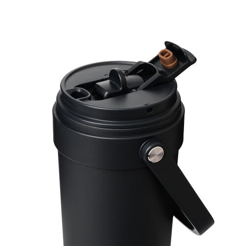 Термокружка вакуумная Solo, черная 3