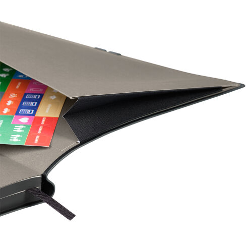 Ежедневник In Velour недатированный, черный 3