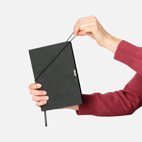 Ежедневник In Velour недатированный, черный 5