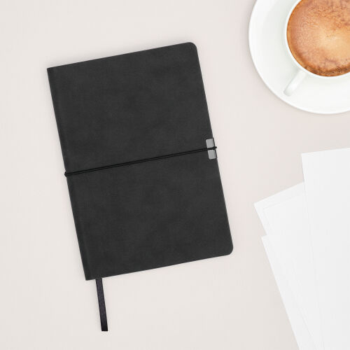 Ежедневник In Velour недатированный, черный 6