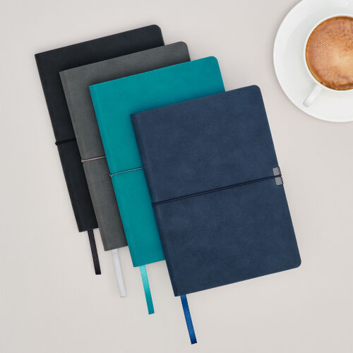 Ежедневник In Velour недатированный, черный 7