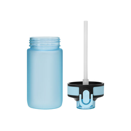 Бутылка для воды Flip mini, голубая 6