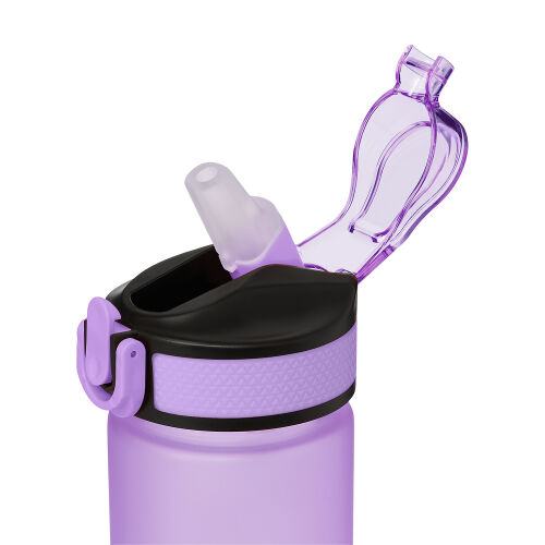 Бутылка для воды Flip mini, фиолетовая 3