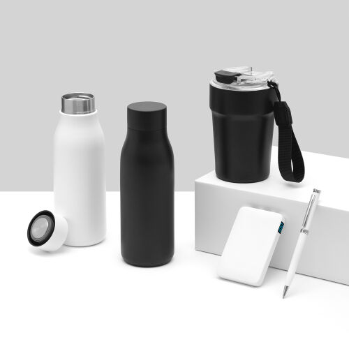 Внешний аккумулятор с подсветкой Анкор (Ancor) 5000 mAh, белый 2