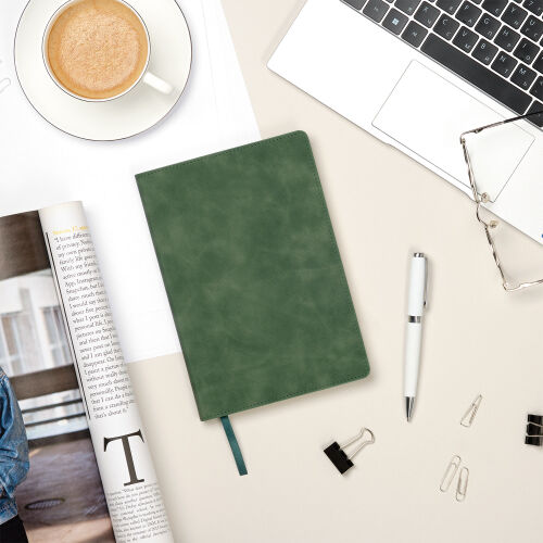 Ежедневник Верона (Verona) недатированный, зеленый (без упаковки 3