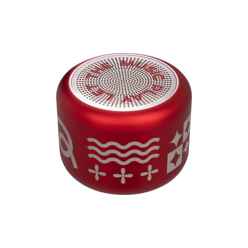 Беспроводная колонка Passion 80dB 600 mAh (Bluetooth 5.4), красн 4