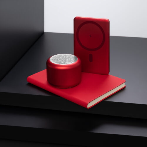 Беспроводная колонка Passion 80dB 600 mAh (Bluetooth 5.4), красн 5