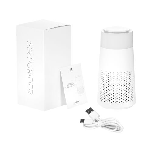 Очиститель воздуха с подсветкой Пьюр (Pure), белый 7