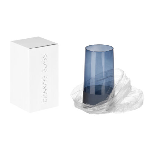 Стакан для воды высокий Сапфир (Sapphire), синий 5
