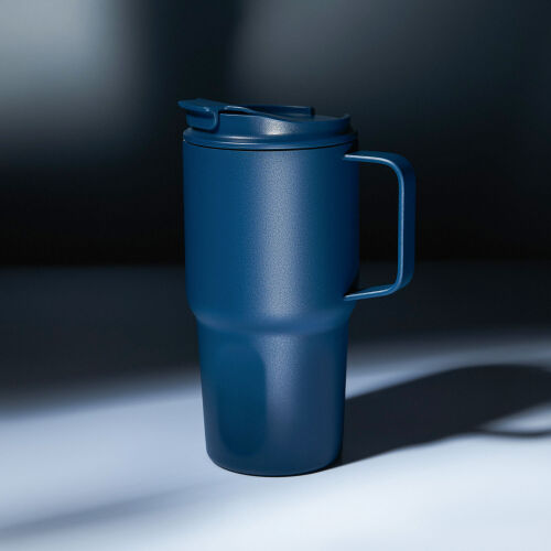 Термокружка вакуумная Aventura, синяя 2