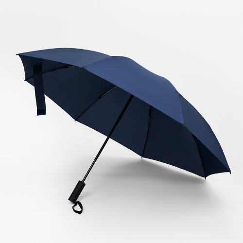 Зонт обратного сложения Олимп (Olymp), синий 3