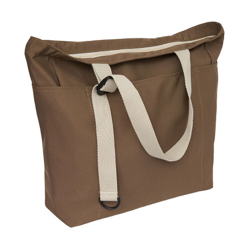 Сумка для покупок Сола (Sola), коричневая 4