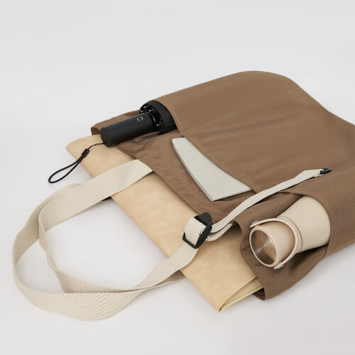 Сумка для покупок Сола (Sola), коричневая 5