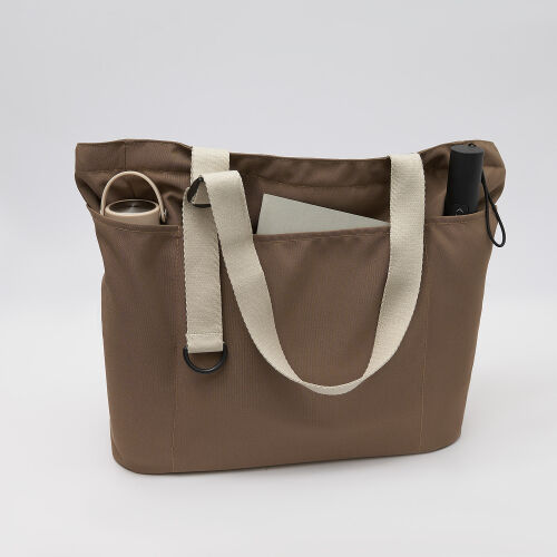 Сумка для покупок Сола (Sola), коричневая 6