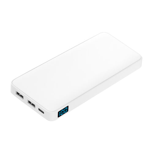 Внешний аккумулятор с подсветкой Ancor Plus 10000 mAh, белый 8