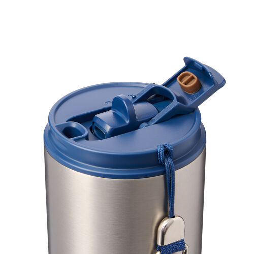 Термокружка вакуумная Avenue, синяя 4