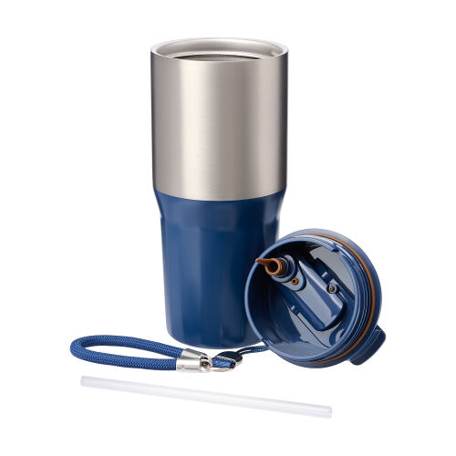 Термокружка вакуумная Avenue, синяя 5