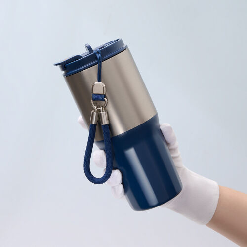 Термокружка вакуумная Avenue, синяя 6