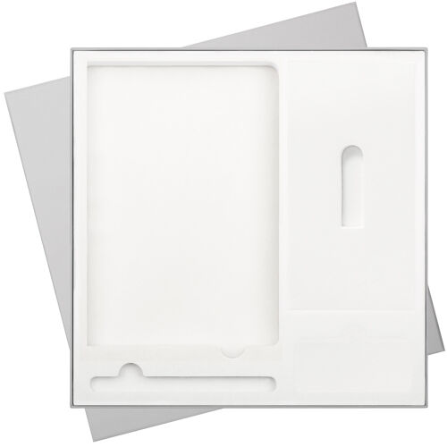 Подарочная коробка без ложемента для ежедневника, ручки и аккуму 5