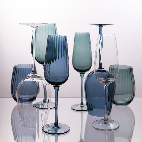 Бокал для шампанского Капри (Capri), зеленый 2