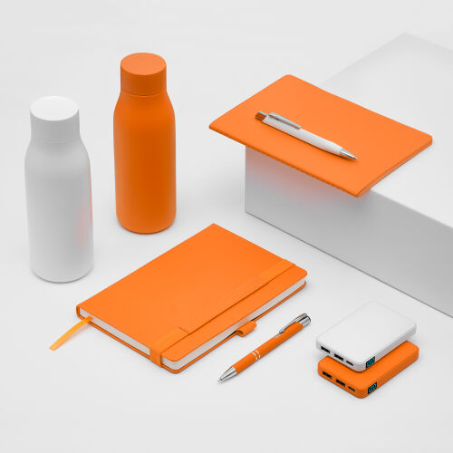 Внешний аккумулятор с подсветкой Анкор (Ancor) 5000 mAh, оранжев 4