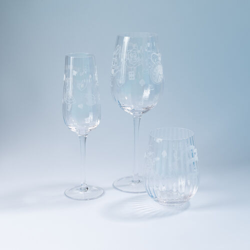 Бокал для вина Blanche, прозрачный 6