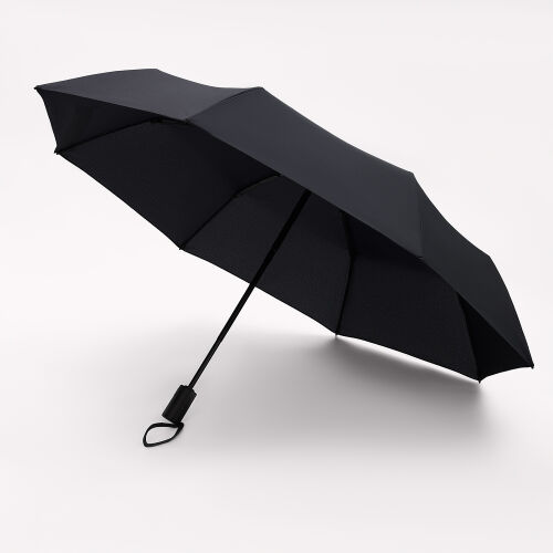 Зонт складной Passat, черный 5