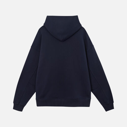 Худи оверсайз унисекс FUSION, темно-синий, размер M/L 2